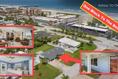 Image de Beautiful, Private Beach House - 1 Block To The Beach (Ac) 3 Bedroom - Sleeps 8