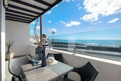 Image de Appartement de vacances \"Callao Beach 1\" avec vue sur la mer, terrasse et Wi-Fi
