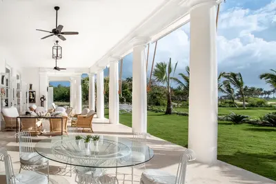 luxury villa on the golf course of Corales