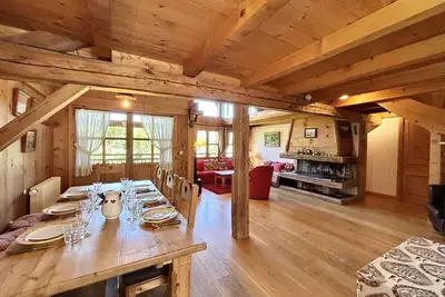 Appartement familial rénové, 100m des pistes, 6 couchages, Megève