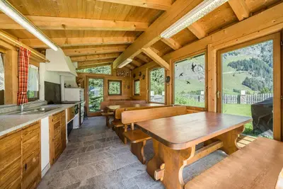 Image de Maison de vacances \"Maria Steinröserl\" avec vue sur les montagnes, jardin, Wi-Fi et sauna