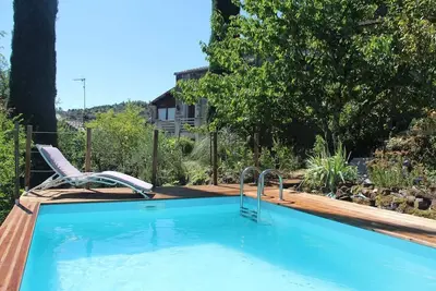 Image de Mas l'Esquirou - Authentique Mas Ardéchois en pierre avec piscine, jardin arboré