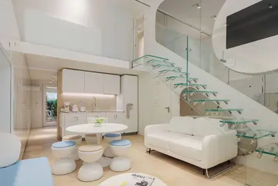 Image de Joli appartement pour 7 personnes avec Wifi, climatisation, Tv et patio
