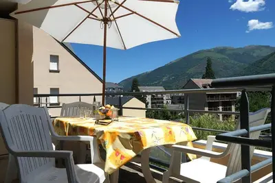 Image de Luchon Appart 2 pièces 4 pers avec balcon et parking, près centre-ville et thermes