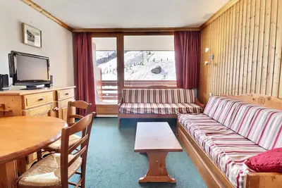 Image de 2 Pièces Traversant avec Terrasse Sud, 5 Pers, Méribel