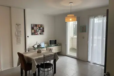 Image de Studio neuf à 300mètres de la plage et du casino