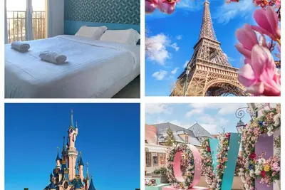 Image de Disneyland Paris à 3mn, 7 personnes, 2 chambres.