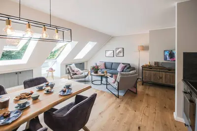 Image de Luxurious Cirksena vacation apartment in Karl-Georgs-Forst; dogs welcome