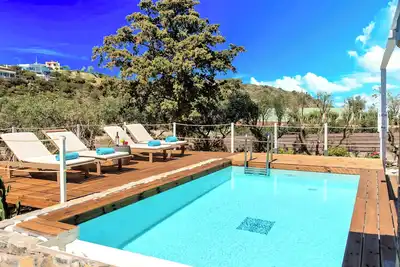 Cretan Lodge Heated Pool