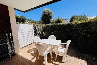 Image de Studio avec terrasse, jardin et piscine, proche plage et thalasso - Quiberon