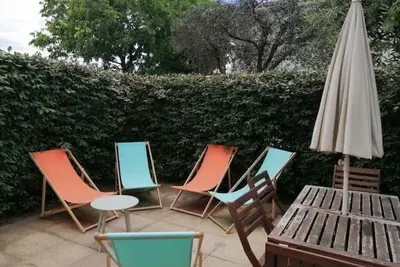 Image de Maison dans la Résidence la Bastide d'Uzès pour 6 personnes piscine commune
