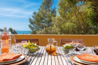 Image de U Mare, appartement vu sur mer, terrasse privative