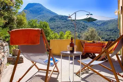 Image de A Muntagna, appartement face à la montagne, randonnée, rivière et plage