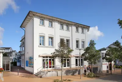 Image de Balcony, free use of the Ahoi adventure pool and sauna -Residenz Strandeck FeWo01