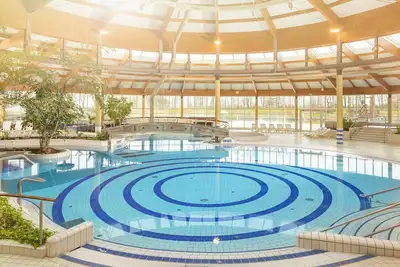 Image de Balcony, free use of the Ahoi adventure pool and sauna - Appartemenmt Nordwind