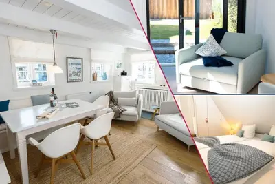Image de \"Relax and feel good in the charming Dat LĂĽtte Hus on the North Sea! \"
