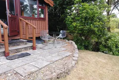 Image de Beautiful  refurbished log cabin nestled in the heart of Snowdonia.
