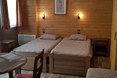 Image de Studio 4 pers, balcon, parking couvert, centre Brides-les-Bains, proche thermes et télécabines