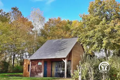 Image de Chalet de pêche 4-6 pers avec ponton privatif, cadre verdoyant et proche commerces