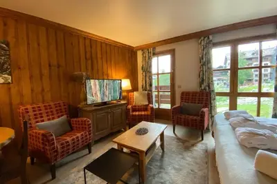Image de Petite Marmotte, Studio sur les pistes, Arc 1950. Piscine et Espace Wellness.