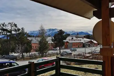 Chalet avec vue à 5 minutes des pistes à pied