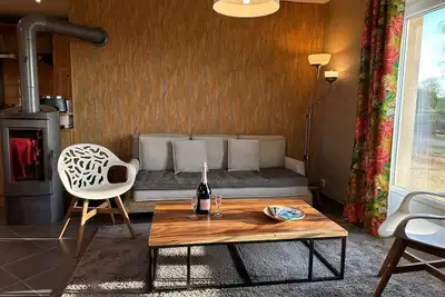 Image de Charme  -  Maison Vue sur le vignoble