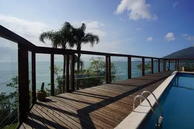 Image de Refuge with panoramic views of the south of Florianópolis Island