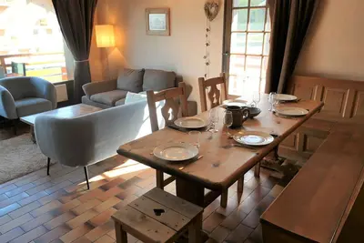 Image de Appartement 3 pièces, 6 pers, proche pistes, parking, animaux admis