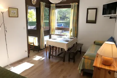 Image de Studio Avec Balcon Proche des Remontées, 4 Personnes, Parking, Animaux Admis, Saint-Gervais