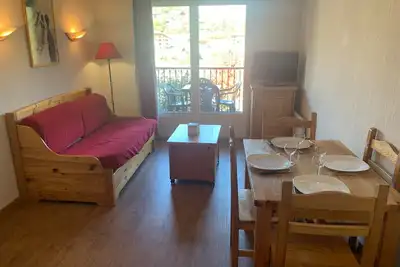 Image de Appartement cosy au pied des télécabines avec piscine pour 4 pers. - Saint-Gervais