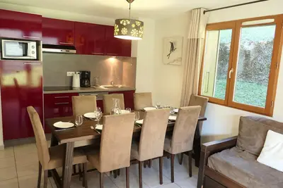 Image de Appartement 3 pièces cabine pour 8 pers. avec garage et balcon à Saint-Gervais