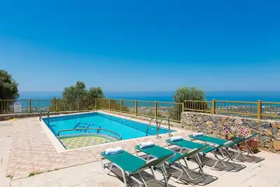 Image de Maroulas Villa Ioanna, Private Pool, Bbq, Panoramic SeaViews