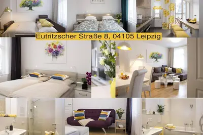Image de Appartement-Exécutif-Salle de bain privée séparée-Eutritzscher Straße 8