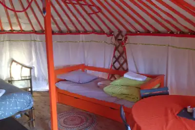 Image de Yourte Mongole traditionnelle