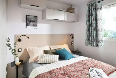 Image de Cottage Duo Cocoon -1 chambre avec draps et transats, l’escapade parfaite 18 m² 1 ou 2 pers 2 personnes
