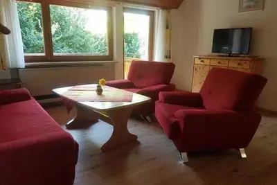 Image de 3-room vacation apartment Baindtlehof, shower/Wc, 63 sqm, upper floor - Miller's Biohof