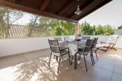 Image de Appartement de vacances pour 4 personnes env. 50 qmà Privlaka, Dalmatie (Nord de la Dalmatie)