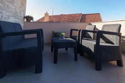 Image de Appartement de vacances Privlaka pour 1 - 5 personnes avec 2 chambres à coucher - Appartement de vac