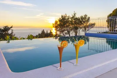 Image de Maison de vacances Tučepi pour 1 - 5 personnes avec 2 chambres à coucher - Maison de vacances