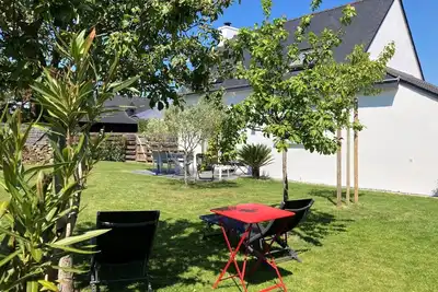 Image de Belle maison de vacances privée pour 6 personnes avec Wifi, Tv, terrasse et parking