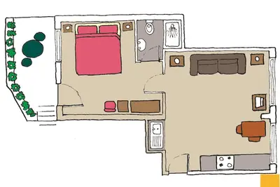 Image de Appartement-Douche-The Den