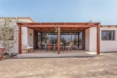 Image de Maison de vacances \"Oasis en Cotillo\" avec terrasse, grill, vue panoramique et ventilateurs