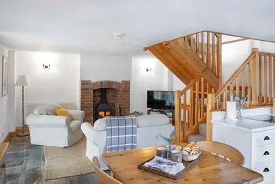 Image de Cottage-Supérieure-Douche-Vue sur Jardin-Vine Cottage