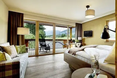 Abendrot- Studio Erdrauch - B&B up to 3 nights - Gut Sonnberghof Naturhotel