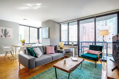 Image de Crisp 1br near Times Square w/ Rooftop + Gym by Blueground