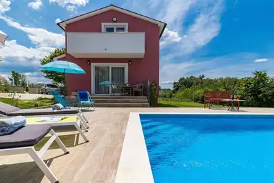 Image de Maison de vacances privée avec piscine privée, climatisation, Wifi, Tv, terrasse, vue panoramique