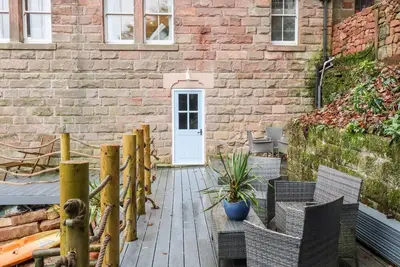 Image de Horton Lodge Boathouse, pet friendly, with hot tub in Rudyard Lake