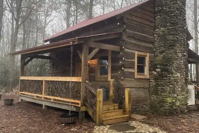 Image de Authentic 1850’s Settlers cabin High Speed Internet