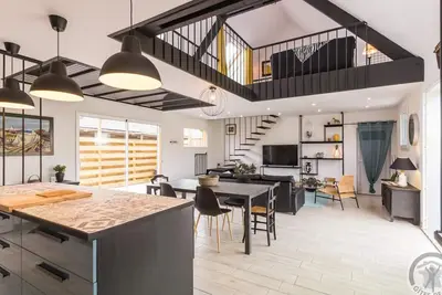Image de Maison moderne avec spa, jardin, proche plage et randonnées en baie du Mont Saint-Michel