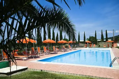 Image de Cozy apartments with pool and garden a short distance from the beach.